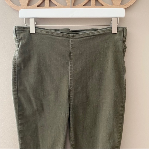 Free People Green Skinny Jeans Sz 31 - Picture 2 of 11